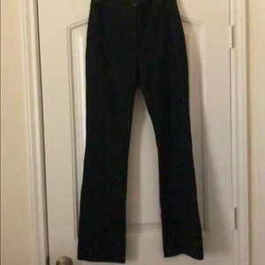 WHBM Pinstripe Slim Pant